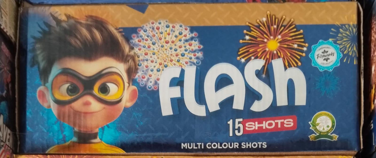 Krish Crackers Fancy 15 shots Multi Colour